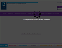 Tablet Screenshot of bci.banquepopulaire.com
